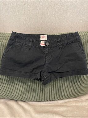 Mossimo Supply Co. Black Women's Cotton-Blend Short Shorts